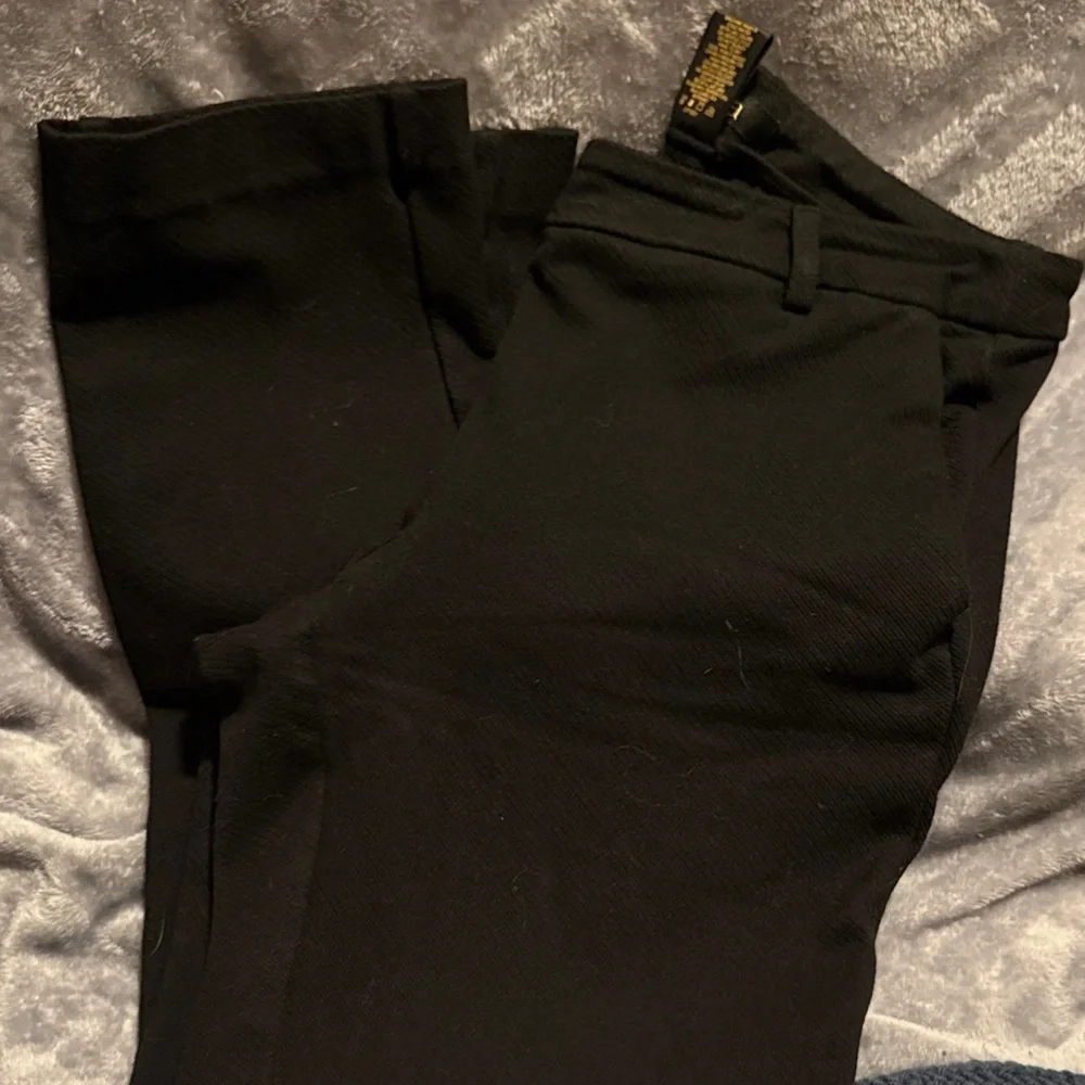 Dalia Black Straight-Leg Dress Pants - Picture 5 of 7
